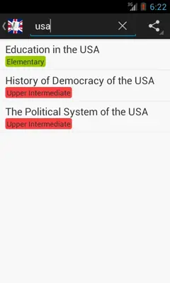 English Topics android App screenshot 3